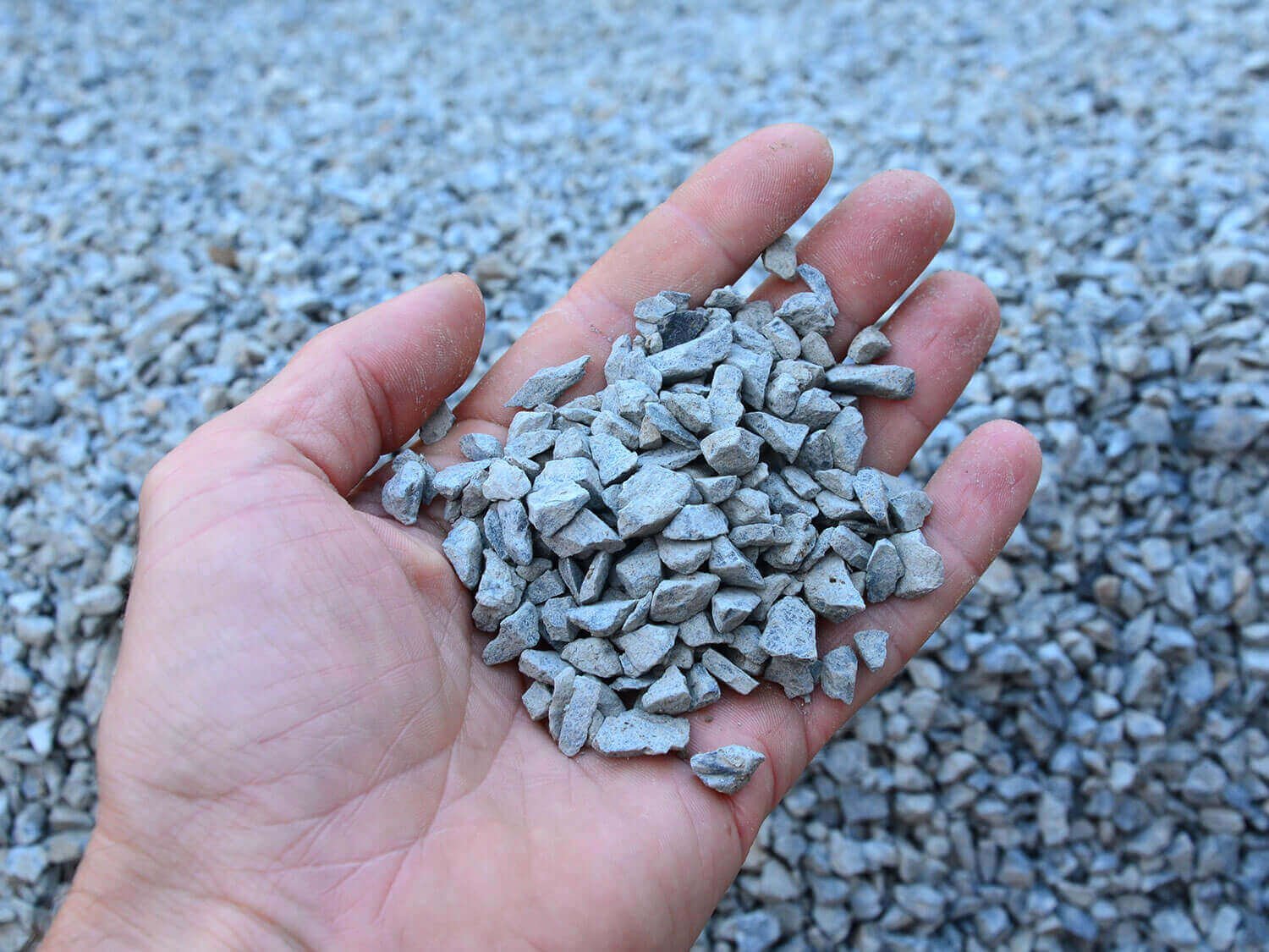 Crushed Stone Pile